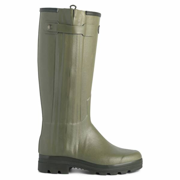 Le Chameau Damen Gummistiefel Chasseur Cuir 39