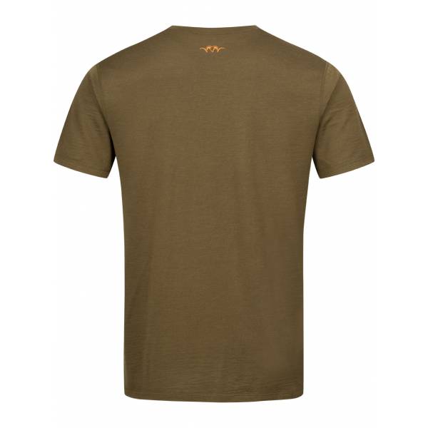 Blaser Herren T-Shirt Base 160, Farbe Dunkel Oliv 2XL