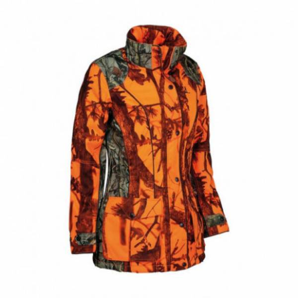 Percussion Damenjacke Brocard, Farbe Camo Blaze/Black XL