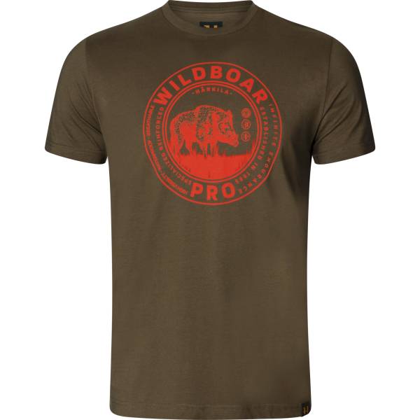 Hrkila T-Shirt Wildboar, Farbe Willow green M