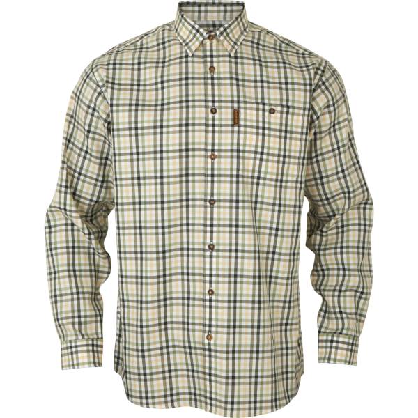 Hrkila Herrenhemd Milford, Farbe Beech green check XL