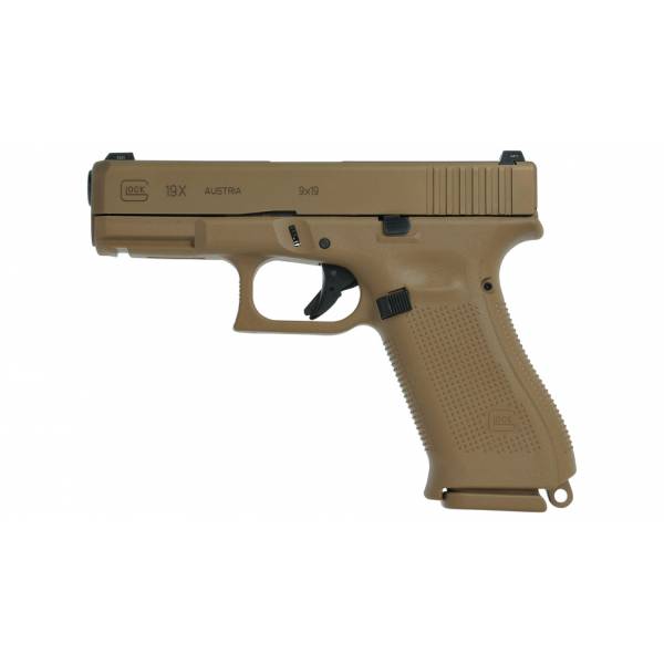 GLOCK Pistole G19X Gen5, 9 mm Luger, Crossover