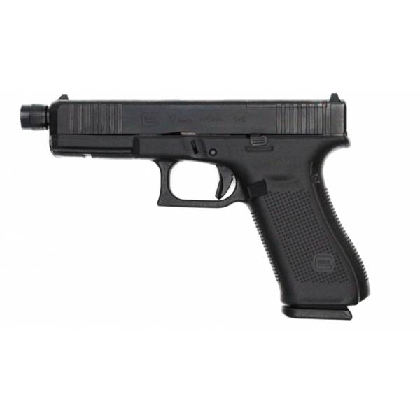 GLOCK Pistole G17 Gen5, MOS, FS, 9 mm Luger, Standard, mit Gewindelauf