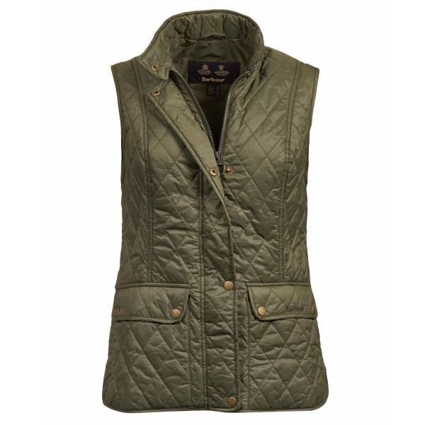 Barbour Damenweste Otterburn, Farbe Olive