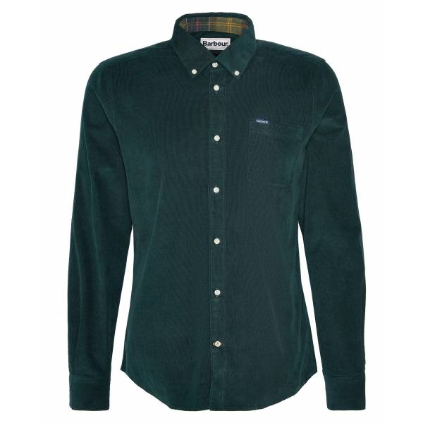 Barbour Herrenhemd Ramsey, Farbe Seaweed