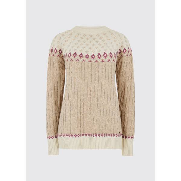 Dubarry Damen Strickpullover Thornfield, Farbe Oat