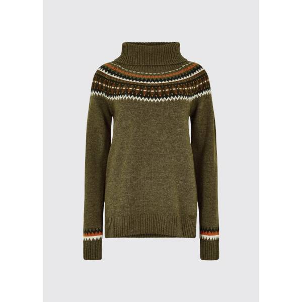 Dubarry Damen Strickpullover Riverdale, Farbe Dusky Green 38