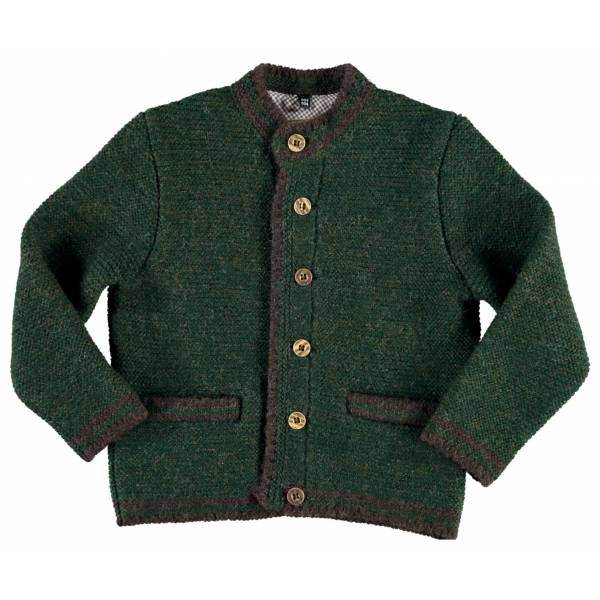 Gipfelstrmer Kinderstrickjacke, Farbe Olive