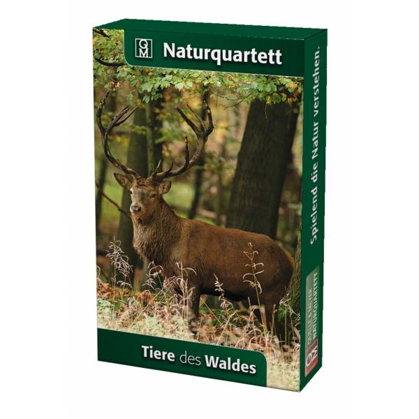 Naturquartett Tiere des Waldes