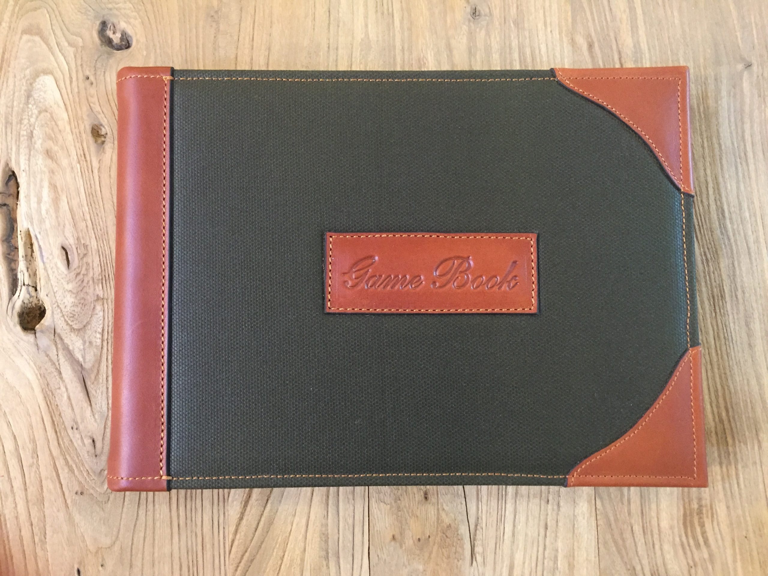 Rey Pavon Game Book - Jagdtagebuch grün