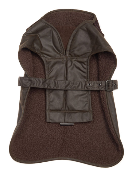 Barbour Hundemantel Waxed Cotton XS – Bild 2