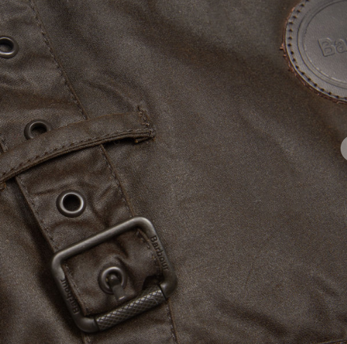 Barbour Hundemantel Waxed Cotton XS – Bild 3