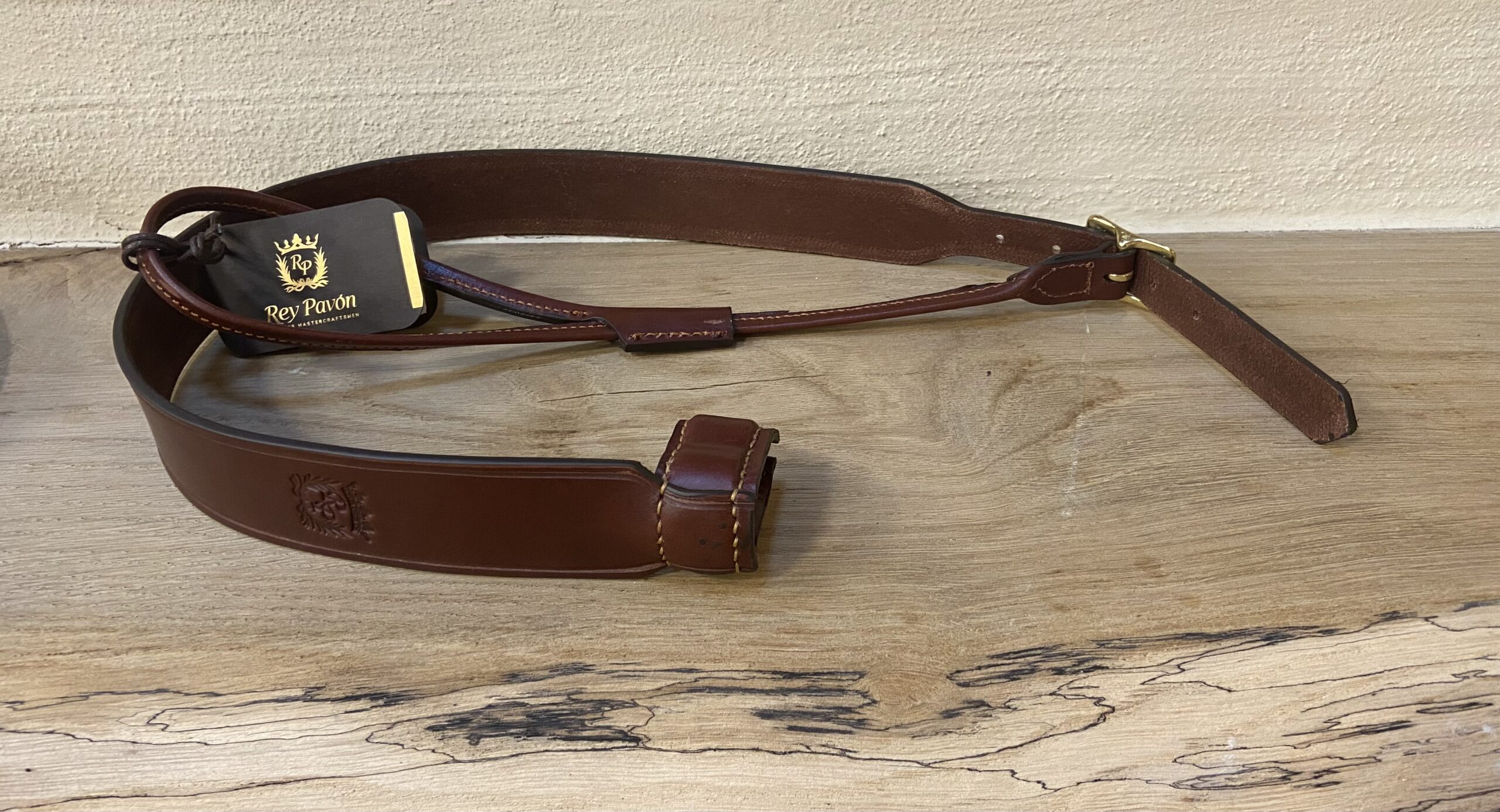 Rey Pavon Lederriemen für Bockflinte 20