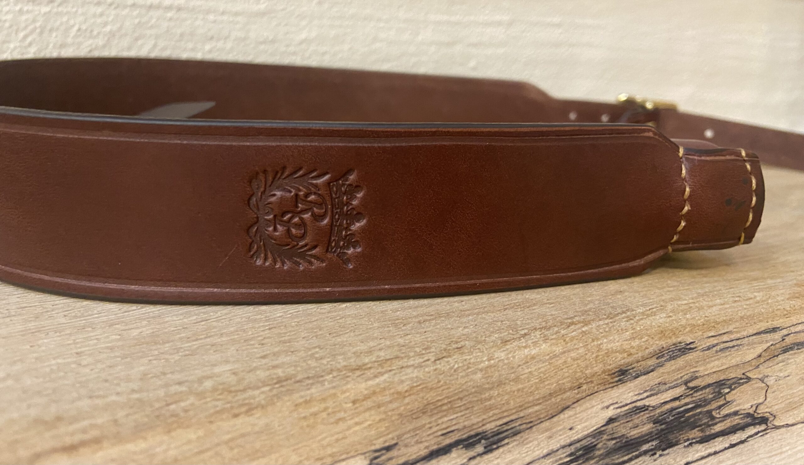 Rey Pavon Lederriemen für Bockflinte 20 – Bild 3