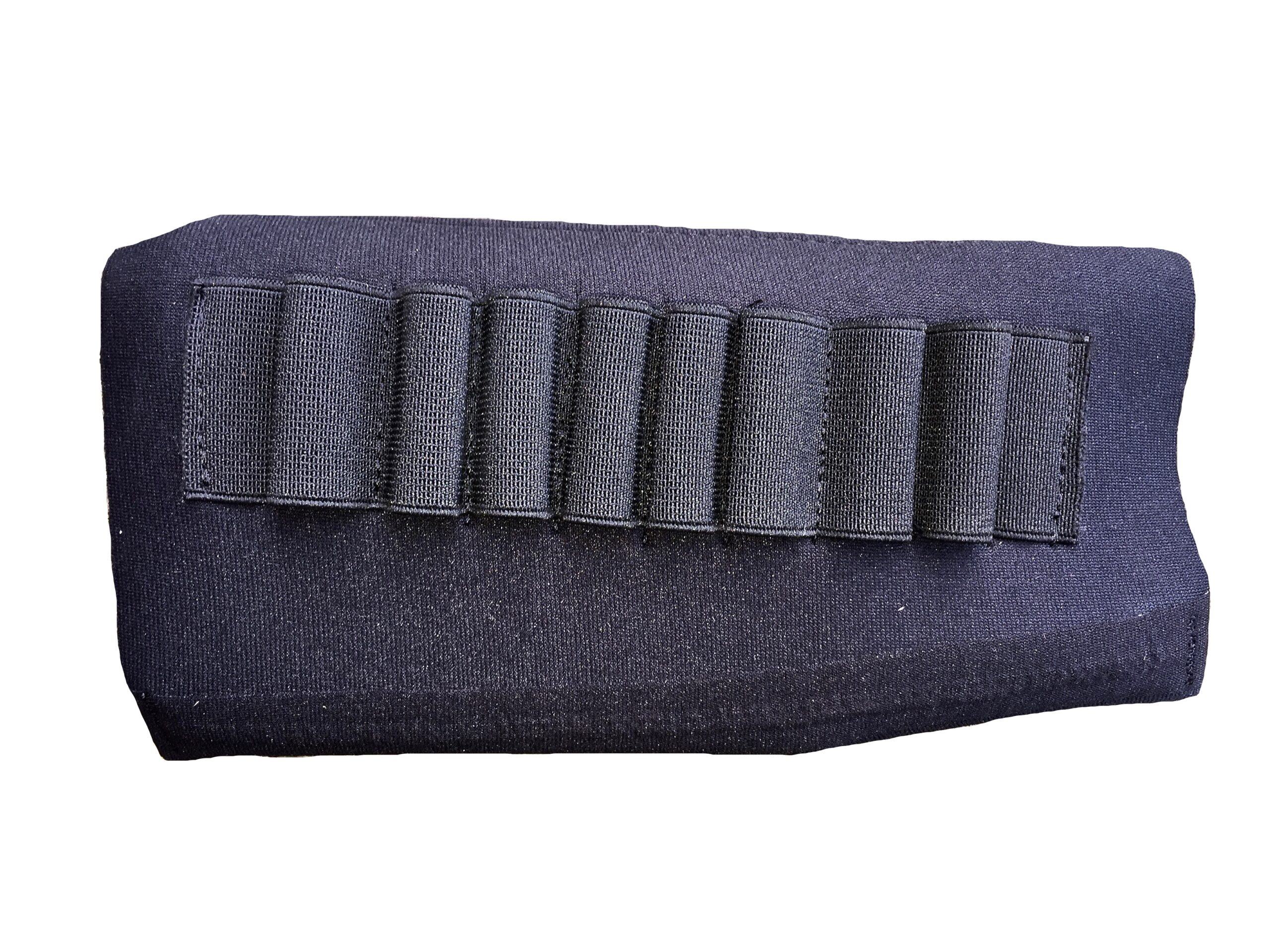 Mjoelner Hunting Patronenhalter & Schaftrücken- Erhöhung in Schwarz