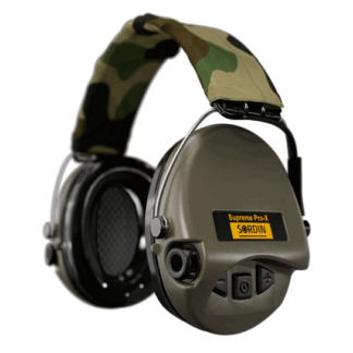 MSA Sordin Gehörschutz Supreme Pro-X (aktiv), Camo/Grün