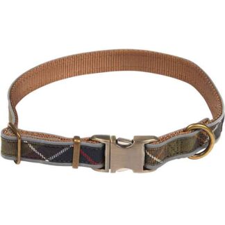 Barbour Reflektierendes Hundehalsband, Classic Tartan M