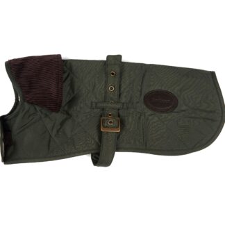 Barbour Hundemantel Quilted, Farbe Olive XS