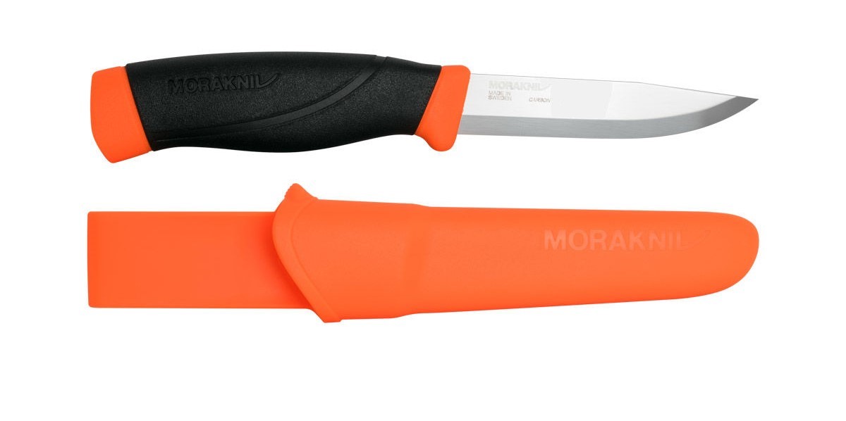 Mora of Sweden Mora-Messer mit Gut Grambow Label Signalorange – Bild 3