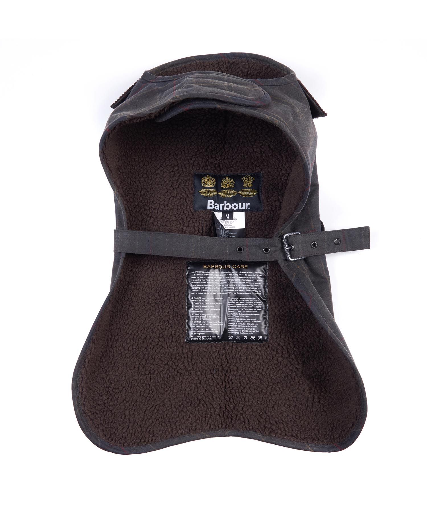 Barbour Hundemantel Utility, Farbe Tartan Wax XS – Bild 2