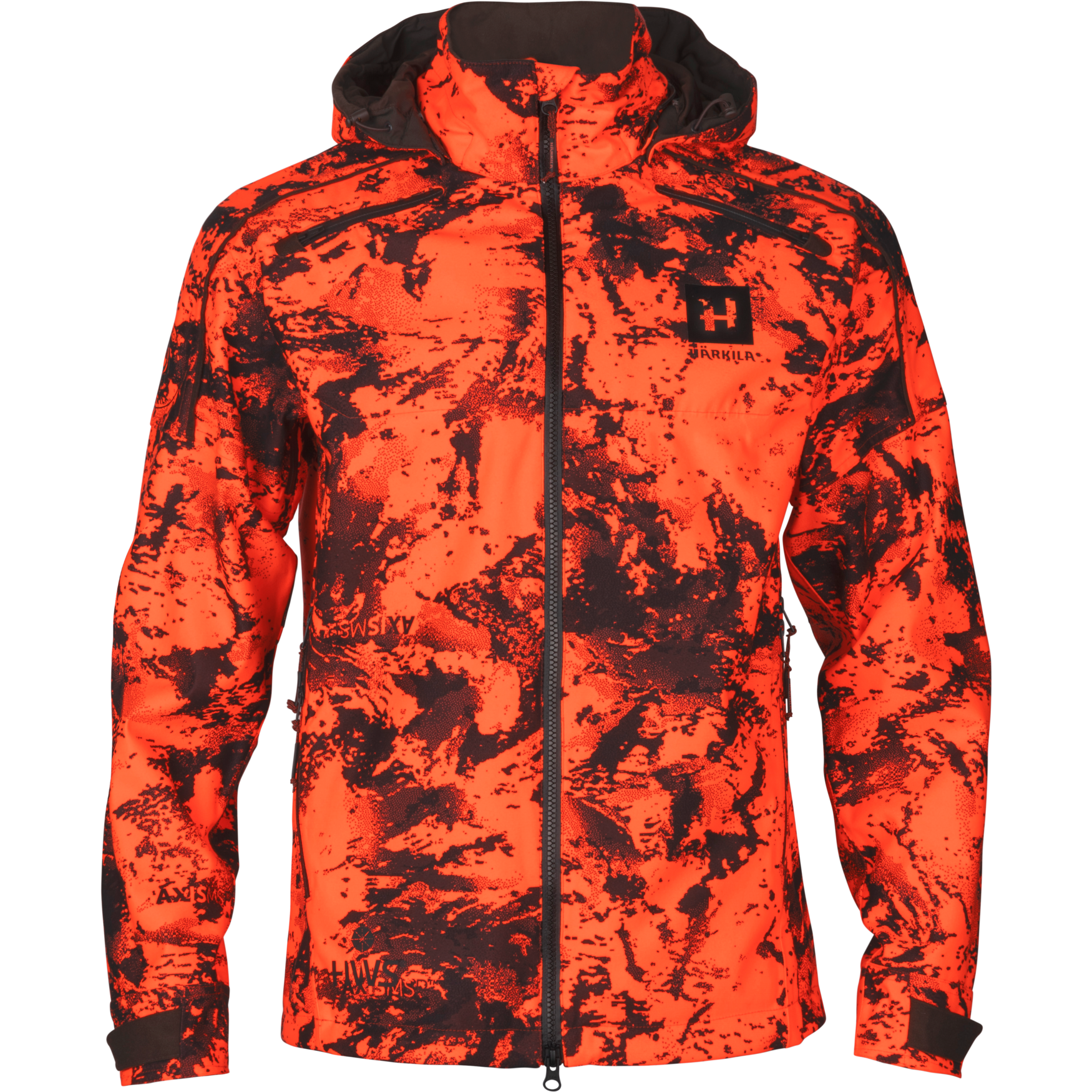 Härkila Herrenjacke Wildboar Pro HWS, Farbe Orange blaze 50