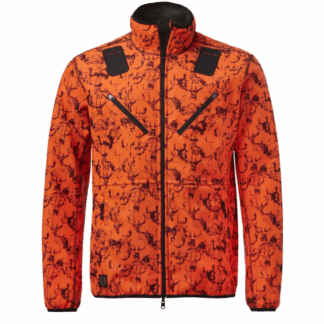 Chevalier Herren Wendejacke Mist, Farbe Orange/Oliv 3XL