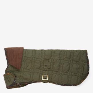 Barbour Hundemantel Bone Quilted, Farbe Olive 2XL