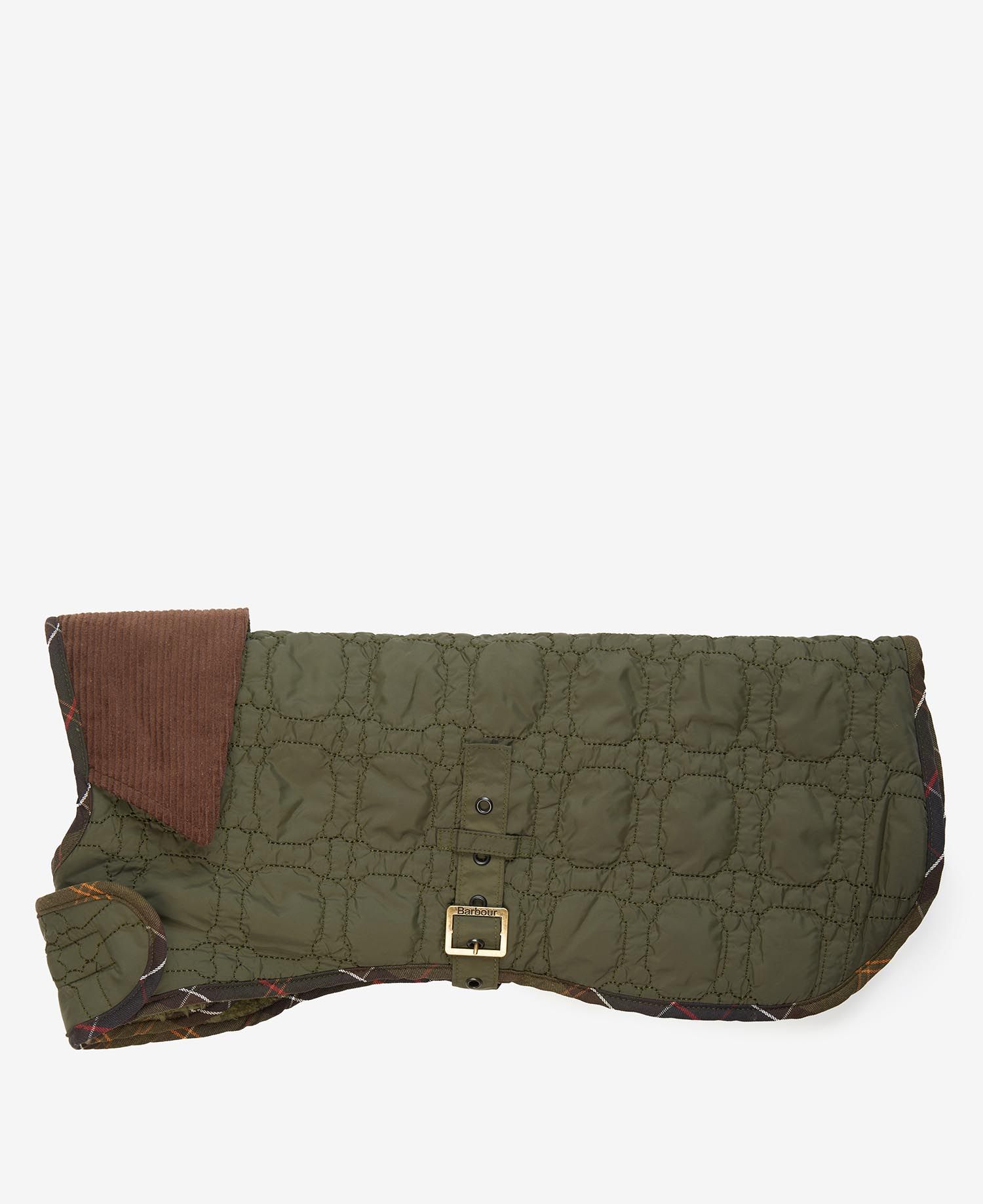 Barbour Hundemantel Bone Quilted, Farbe Olive 2XL