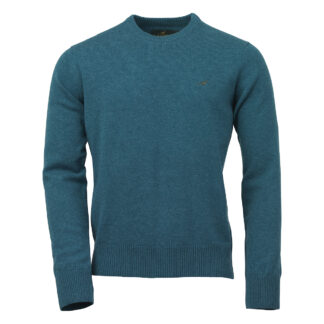 Laksen Lammwollpullover Hoy, Farbe Ocean 2XL