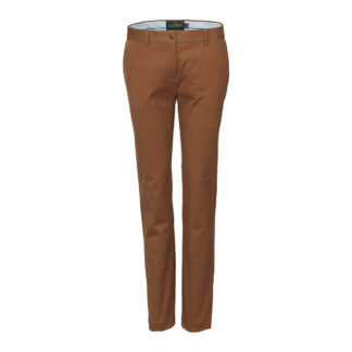 Laksen Damen Chinohose Pennyton, Farbe Camel 40
