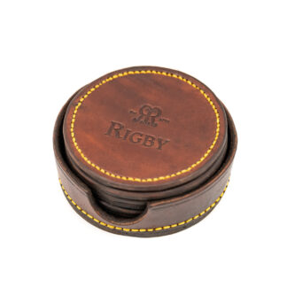 Rigby Untersetzer aus Leder, 6er Set