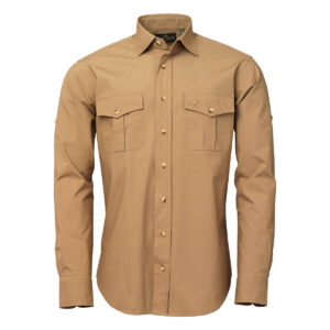 Laksen Herrenhemd Nairobi, Farbe Desert Sand