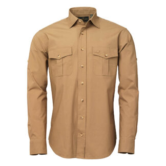 Laksen Herrenhemd Nairobi, Farbe Desert Sand XS