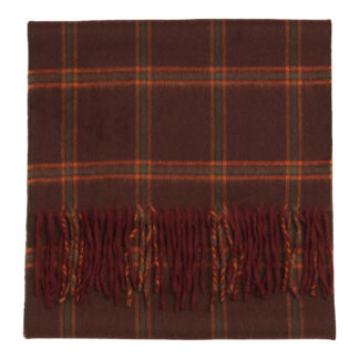 Laksen Schal Laird, Farbe Weinrot