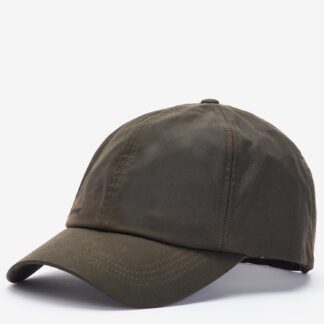 Barbour Wax Sports Cap, Farbe Olive