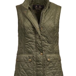 Barbour Damenweste Otterburn, Farbe Olive 40