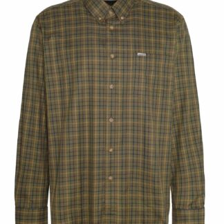 Barbour Herrenhemd Tattersall, Farbe Olive 2XL