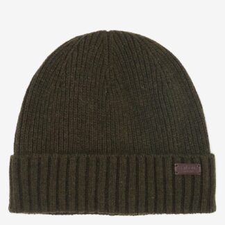 Barbour Strickmütze Carlton, Farbe Dark Green