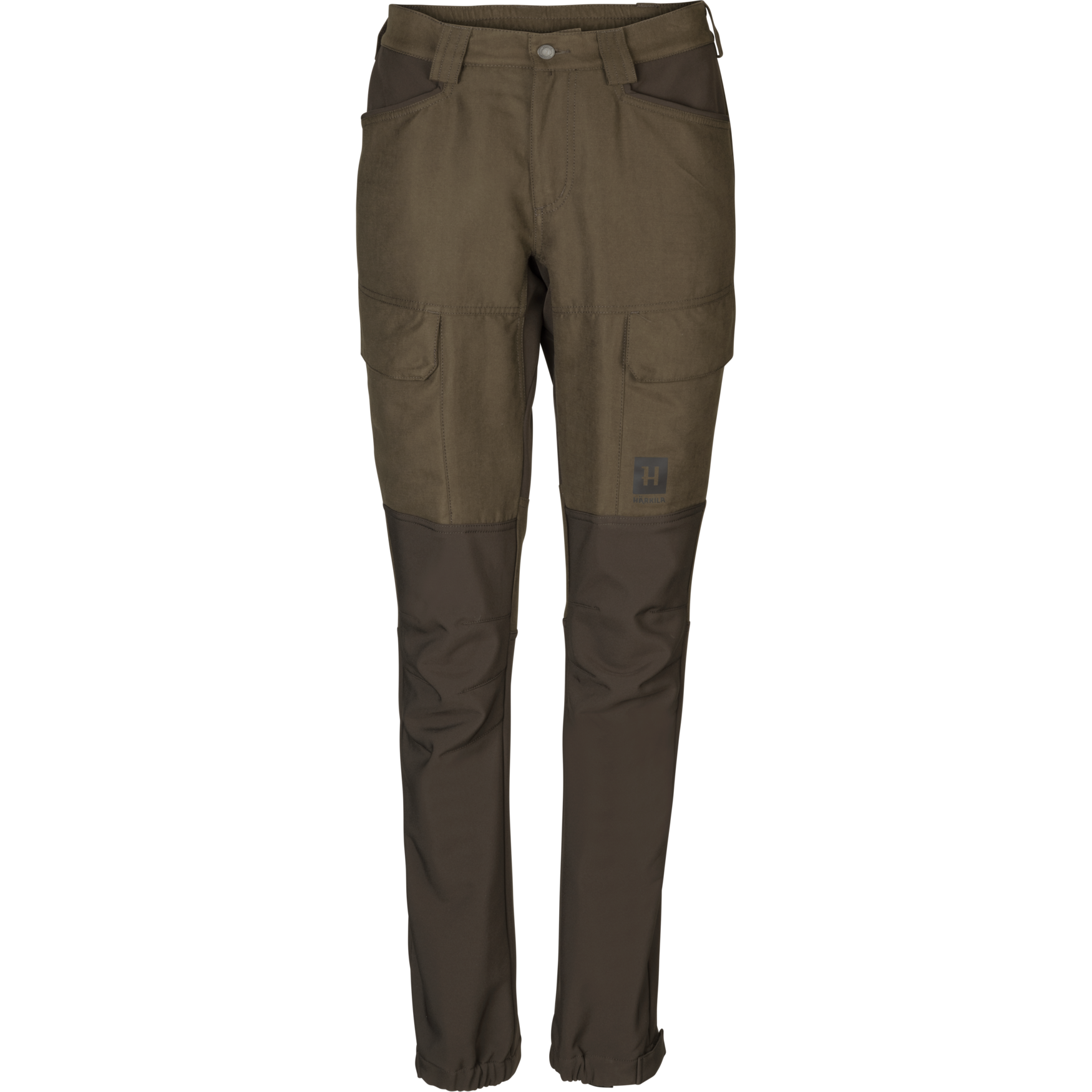 Härkila Damenhose Scandinavian, Farbe Willow green/Deep brown 40