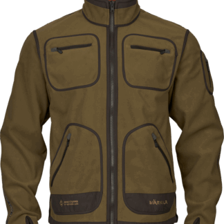 Härkila Herren Fleecejacke Kamko, Farbe Dark olive/Arabian