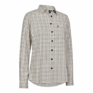Deerhunter Lady grace Hemd Beige Check 38