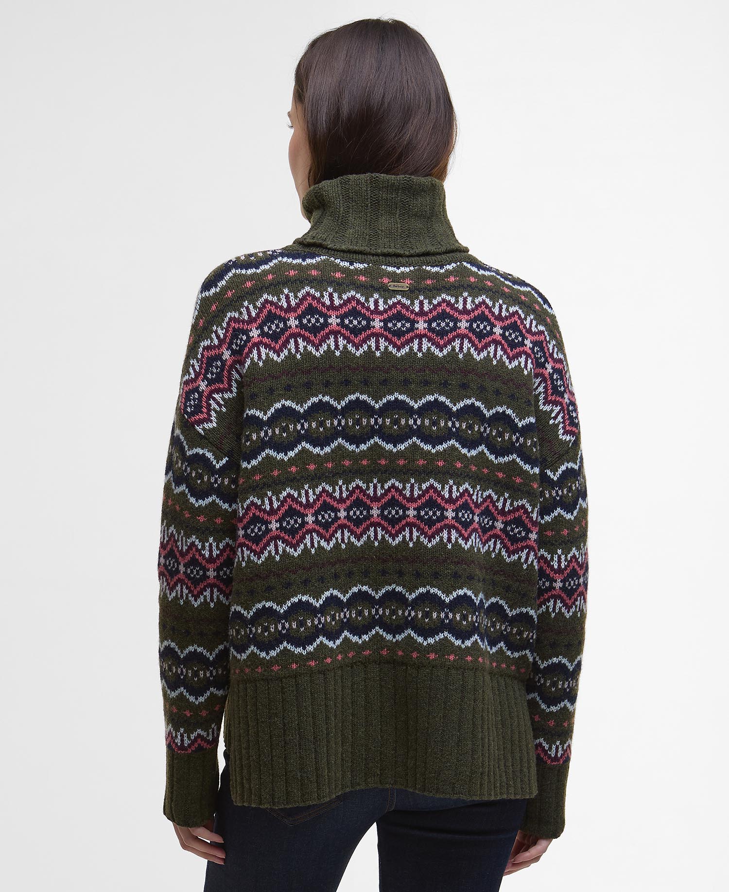 Barbour Helen Knit Olive Multi 12 – Bild 3