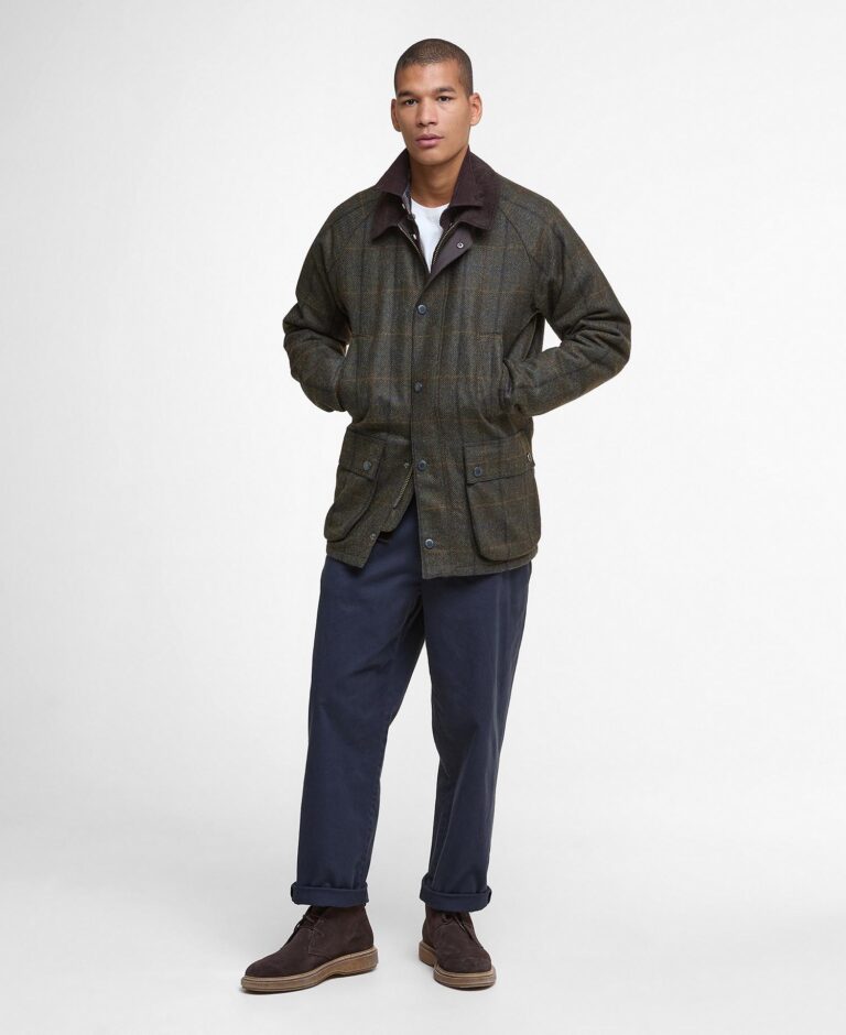 Barbour Bedale Wool Brown