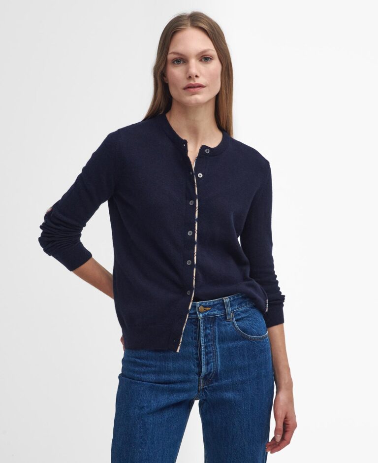 Barbour Cardigan Pendle Navy