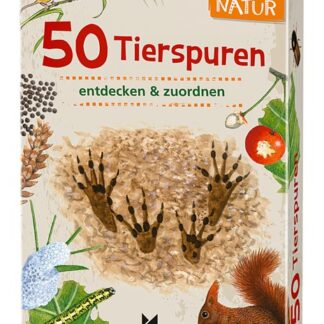 Dominicus Moses Kartenspiel 50 Tierspuren