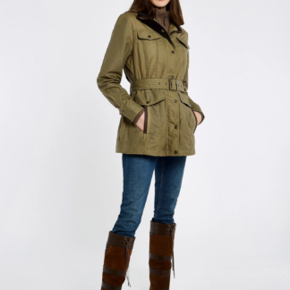 Dubarry Gandon Golden Khaki Wachsjacke 40