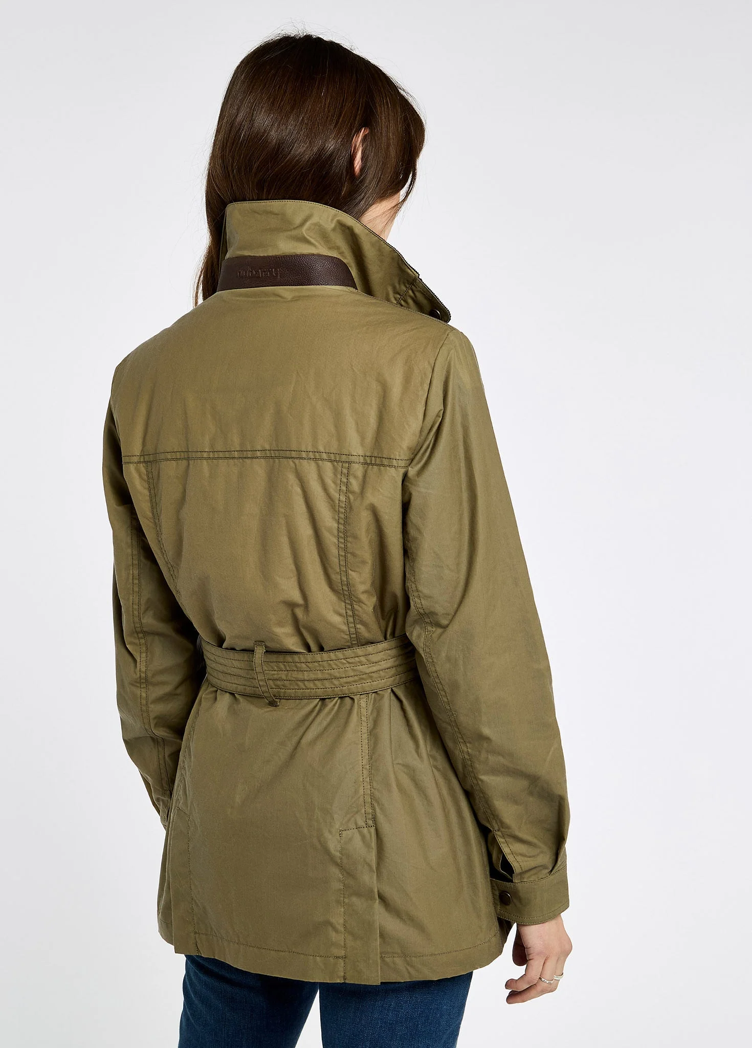 Dubarry Gandon Golden Khaki Wachsjacke 42 – Bild 3