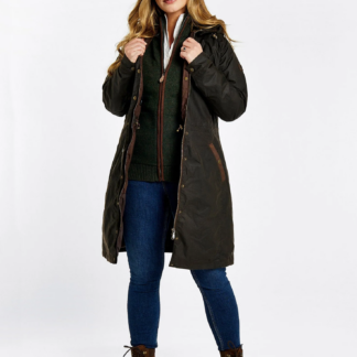 Dubarry Redington Verdigris Wachsmantel 40