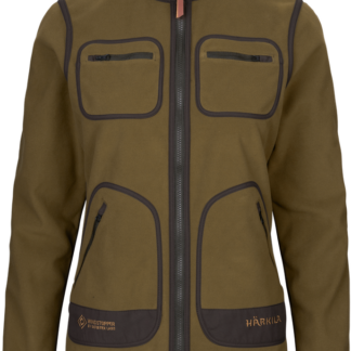 Härkila Damen Fleecejacke Kamko Farbe Dark olive/Arabian spice M