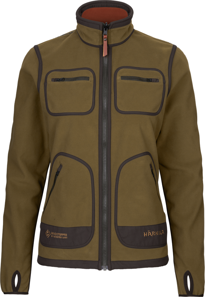 Härkila Damen Fleecejacke Kamko Farbe Dark olive/Arabian spice M